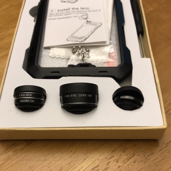 4/$20 iPhone X metal case and lens kit - Picture 5 of 7